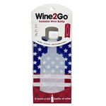 Wine2Go Foldable Wine Bottle in Stars and Stripes