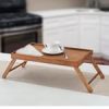 Home Basics Folding Multi-Purpose Wood Bed Tray