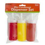 Mini Condiment Dispenser Set