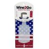 Wine2Go Foldable Wine Bottle in Stars and Stripes