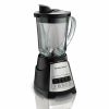 Hamilton Beach Power Elite 700W Multi Function Blender with Mess-free 40oz Glass Jar Black