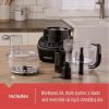 Easy Assembly 8-Cup Food Processor, Black