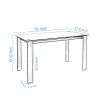 dining table;  safety and easy to clean; Multi-function Table For Dining and Living Room