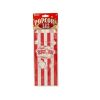 Striped Paper Popcorn Bags