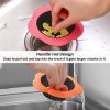 Flower Shaped Kitchen Sink Strainer Floor Drainer Bathtub Cover Drain Tub Stopper Strainers for Floor Laundry Bathroom 4.5inch Diameter