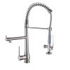 Single Handle Standard Pull Down Kitchen Faucet  Spray in Black